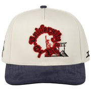 UNIVERSITY OF LIFE BEIGE NAVY