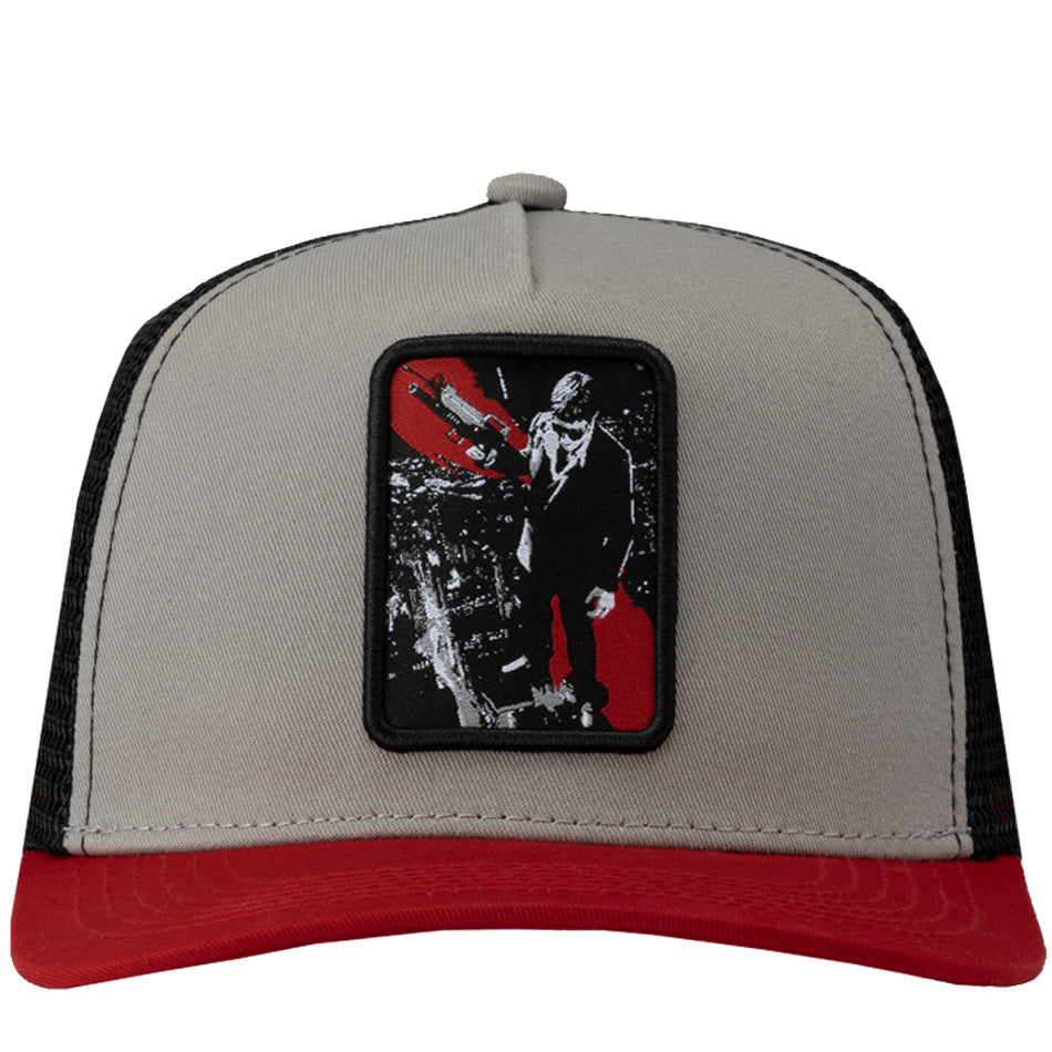 
                  
                    BAD GUY CURVE MESH GRAY RED
                  
                