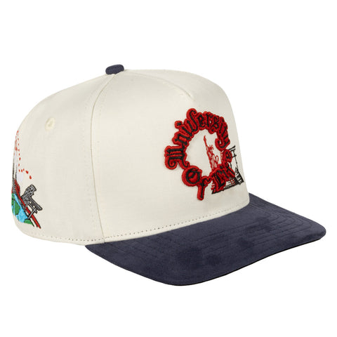 UNIVERSITY OF LIFE BEIGE NAVY