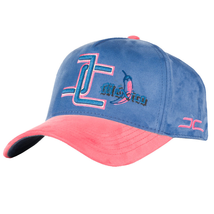 EBS　野球キャップ　Hロゴ　ネイビー　ピンク JC MEX BLUE PINK – JCHATSBRAND