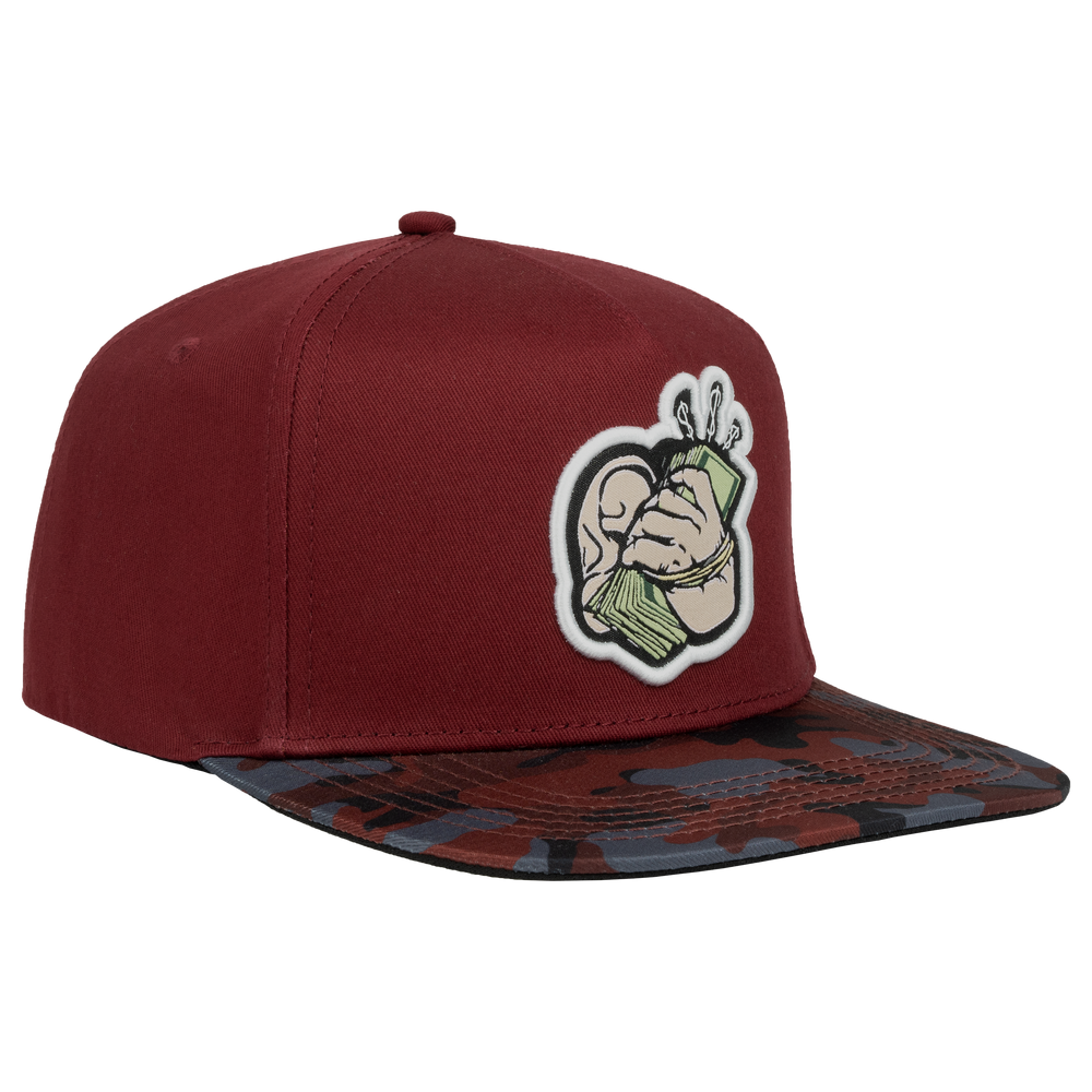 
                  
                    HI MONEY BURGUNDY CAMO
                  
                
