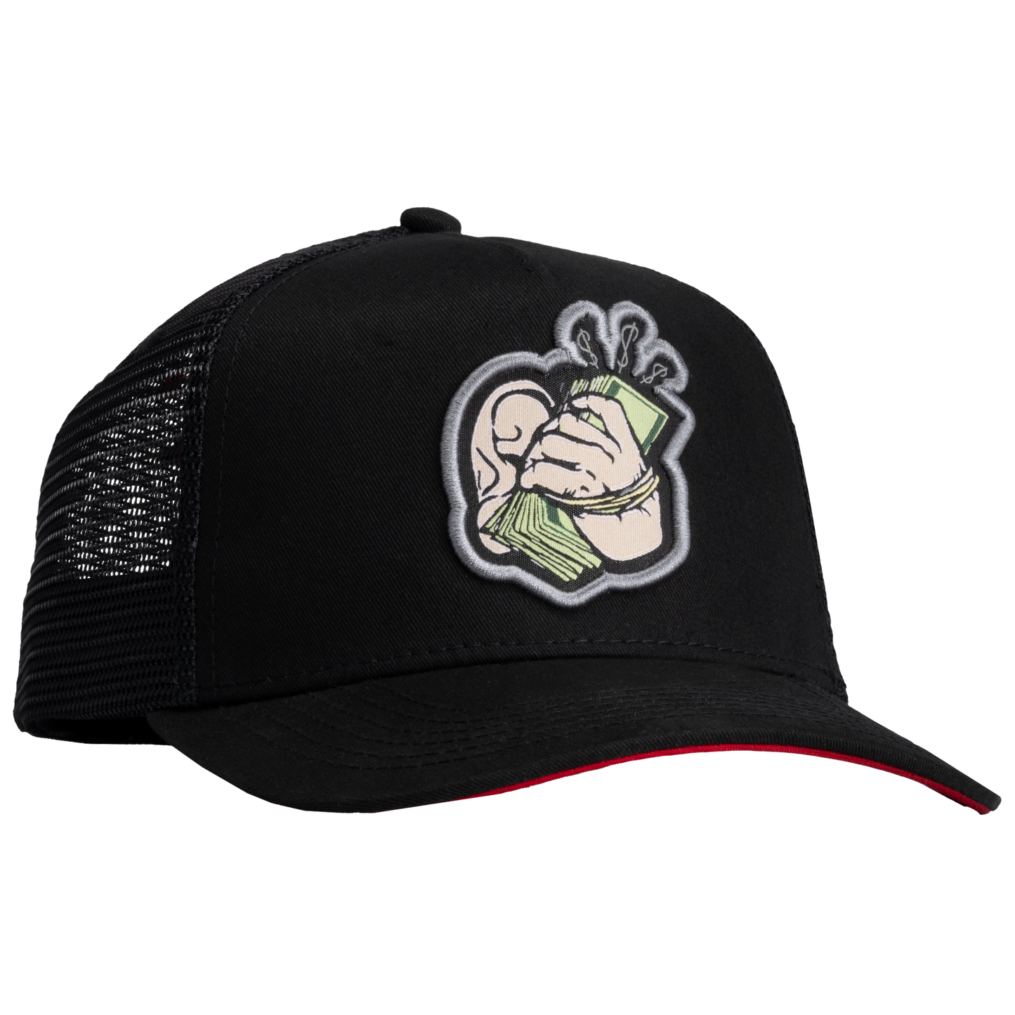 
                  
                    HI MONEY CURVE MESH BLACK
                  
                
