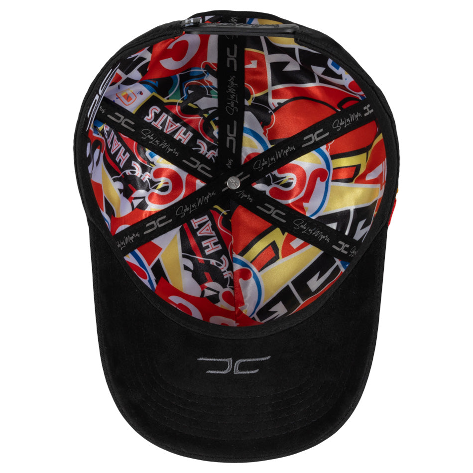JC DOUBLE CURVE BLACK – JCHATSBRAND