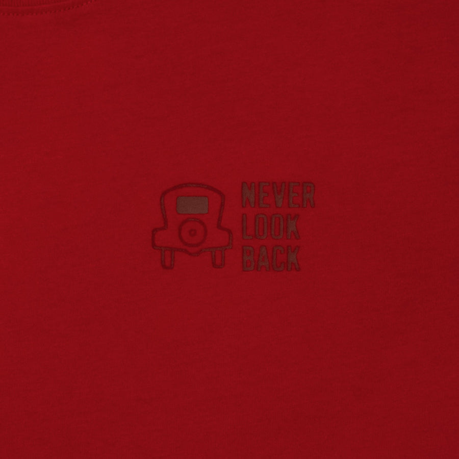 NEVER LOOK BACK RED