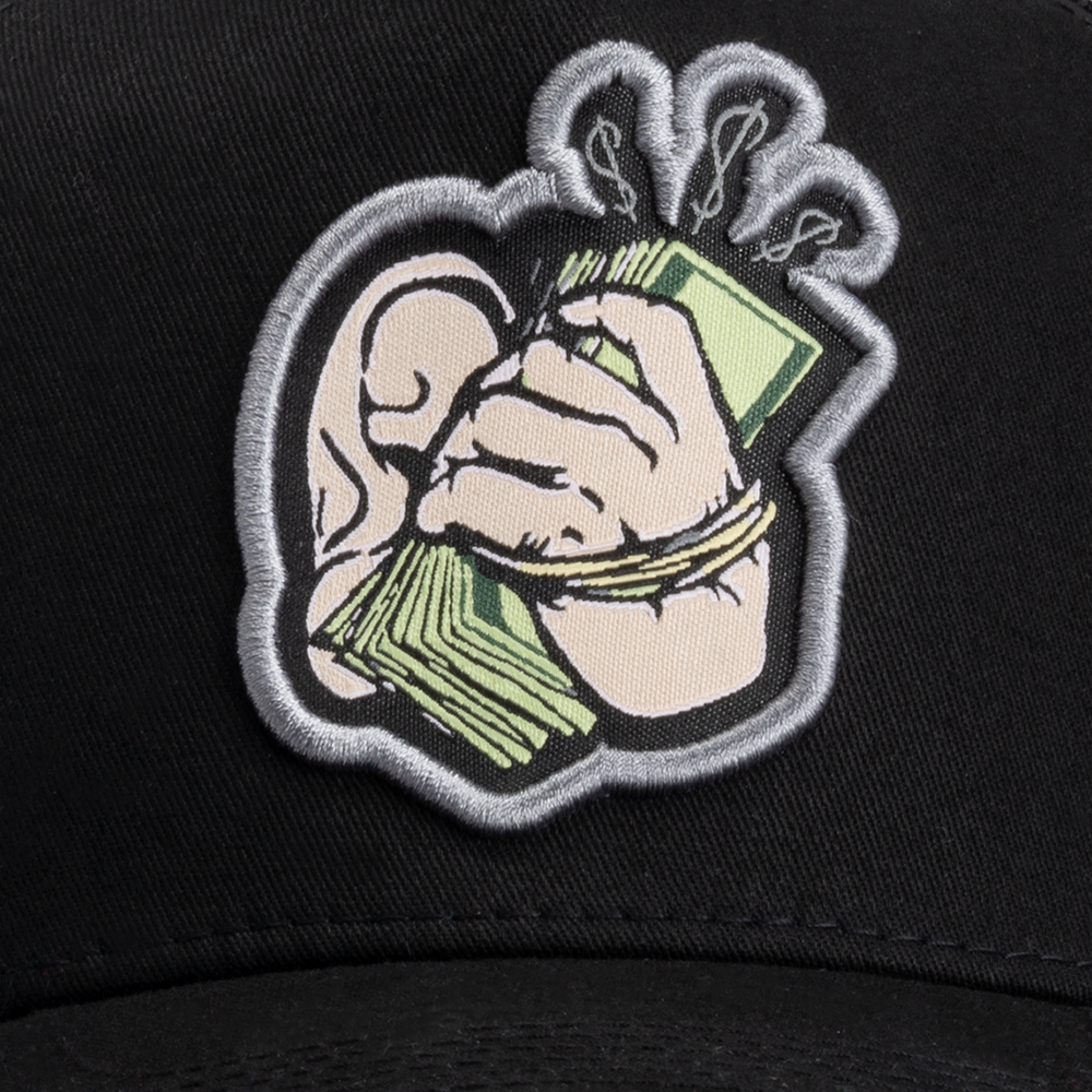 
                  
                    HI MONEY CURVE MESH BLACK
                  
                