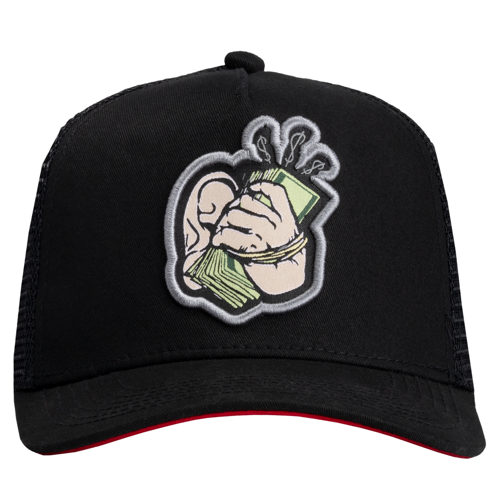 HI MONEY CURVE MESH BLACK