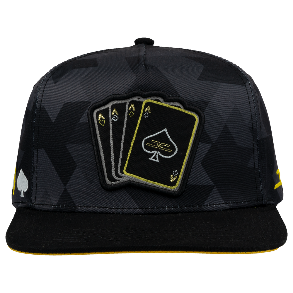 POKER CAMO BLACK YELLOW