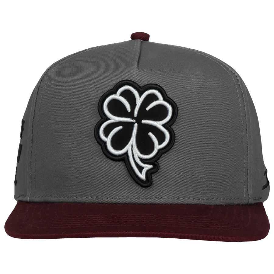 TREBOL GRAY BURGUNDY