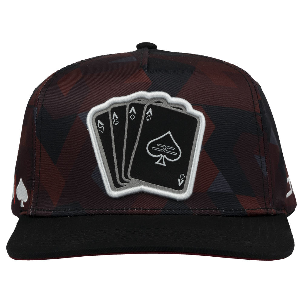 POKER CAMO BURGUNDY