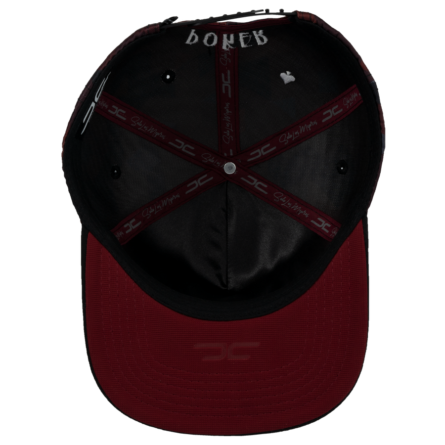 POKER CAMO BURGUNDY