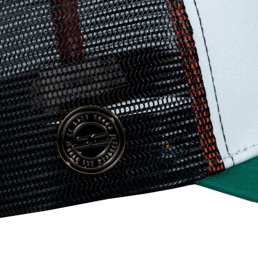 
                  
                    REY COLORES MESH WHITE GREEN
                  
                