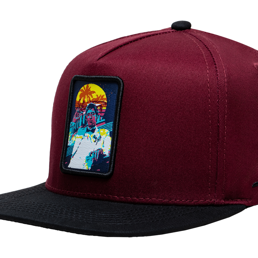 MIAMI VIBE BURGUNDY